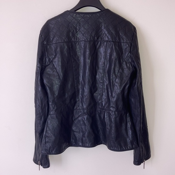 KUT FROM THE KLOTH | Faux Leather Moto Jacket - Picture 2 of 15